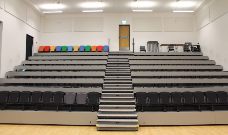 Tibshelf - Main Hall with seating